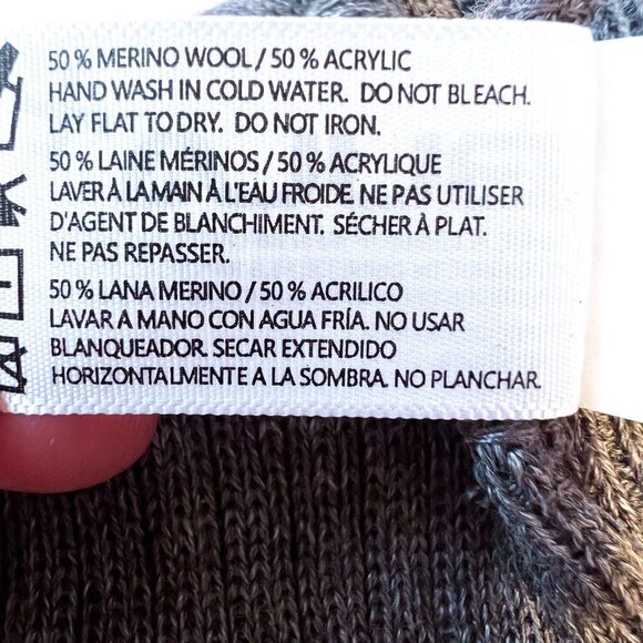 Bula Unisex Merino Wool Blend Beanie Gray/Grey - Picture 5 of 8